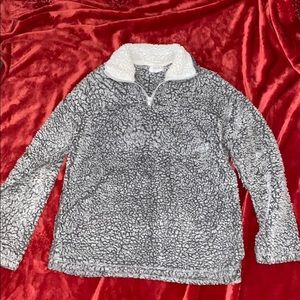 sherpa pullover